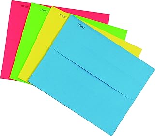 Mead Brite Letter Wallet, Color may vary