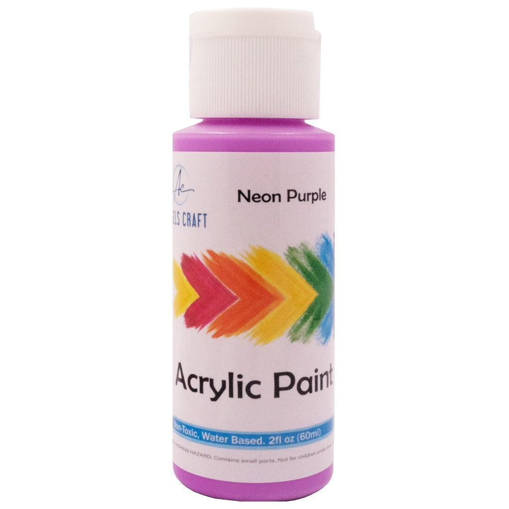 Acrylic Paint, Neon Purple, 2fl oz