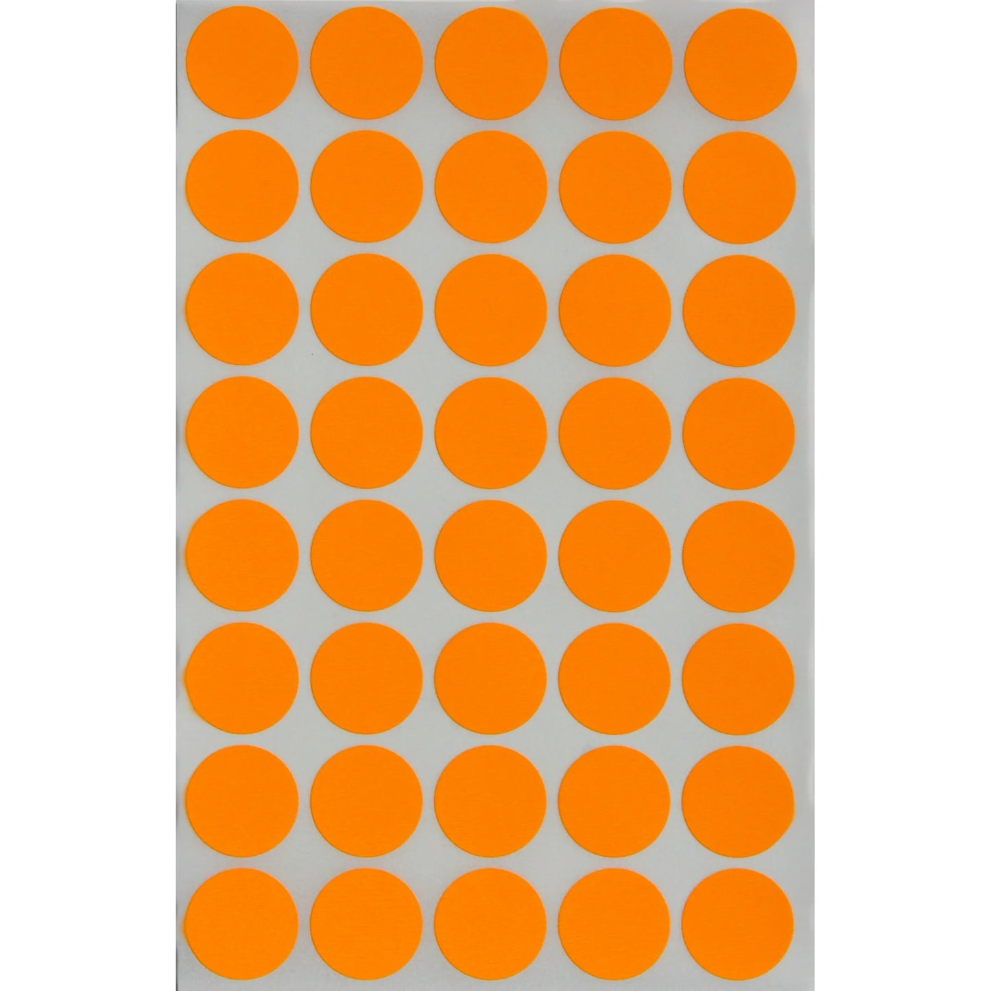 3/4" Coding Stickers Orange 32-Sheets