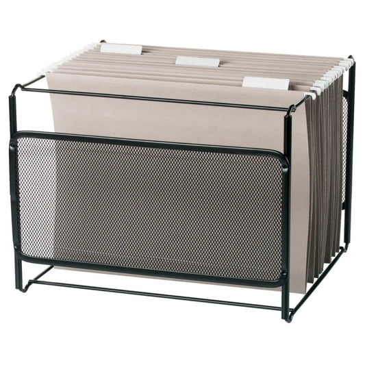 Mesh File Holder, Letter Size, Black