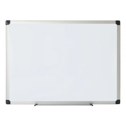 Non-Magnetic Dry-Erase Whiteboard, 18" x 24", Aluminum Frame With Silver Finish