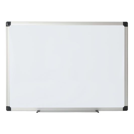 Non-Magnetic Dry-Erase Whiteboard, 36" x 48", Aluminum Frame With Silver Finish