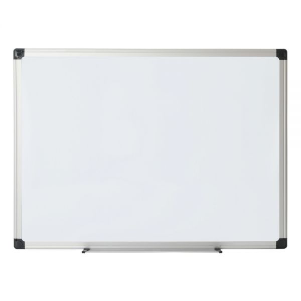 Non-Magnetic Dry-Erase Whiteboard, 24" x 36", Aluminum Frame With Silver Finish