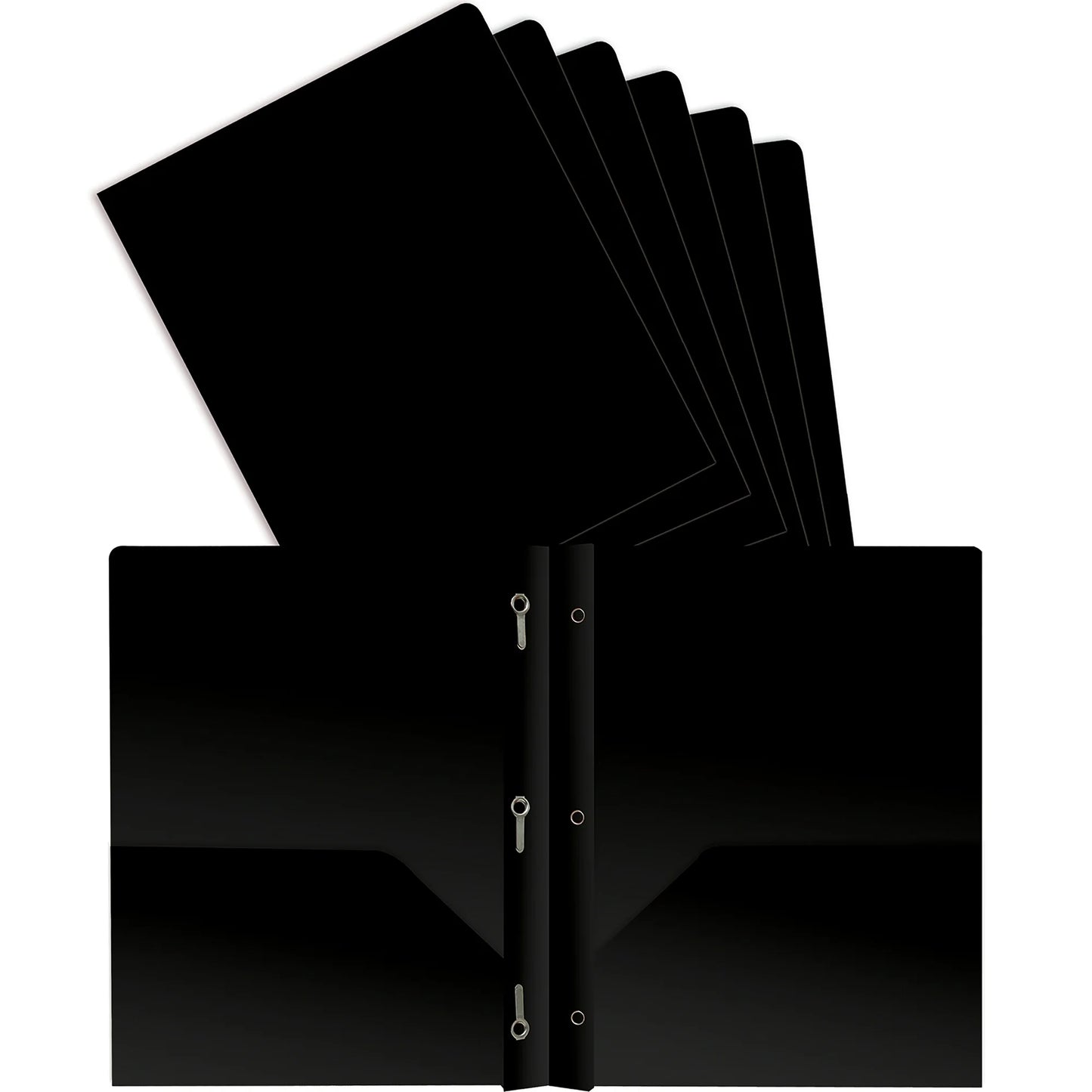 Plastic 3 Prong 2 Pocket Folder