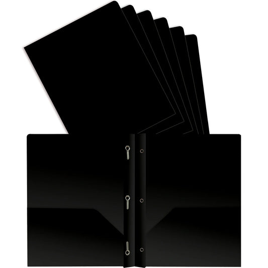 Plastic 3 Prong 2 Pocket Folder