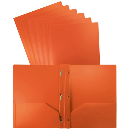 Plastic 3 Prong 2 Pocket Folder