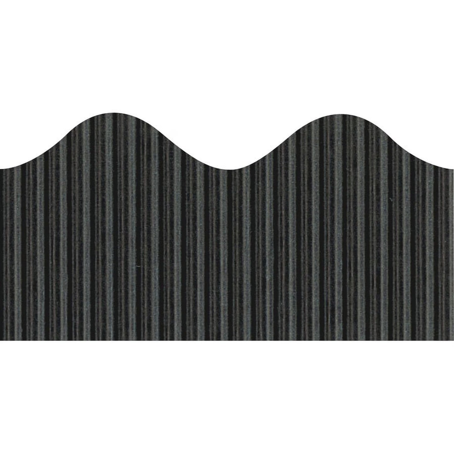 Bordette Scalloped Decorative Border, 2-1/4" x 50' Black