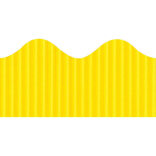 Bordette Scalloped Decorative Border, 2-1/4" x 50' Canary
