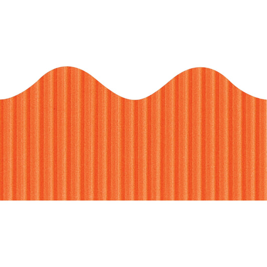 Bordette Scalloped Decorative Border, 2-1/4" x 50' Orange
