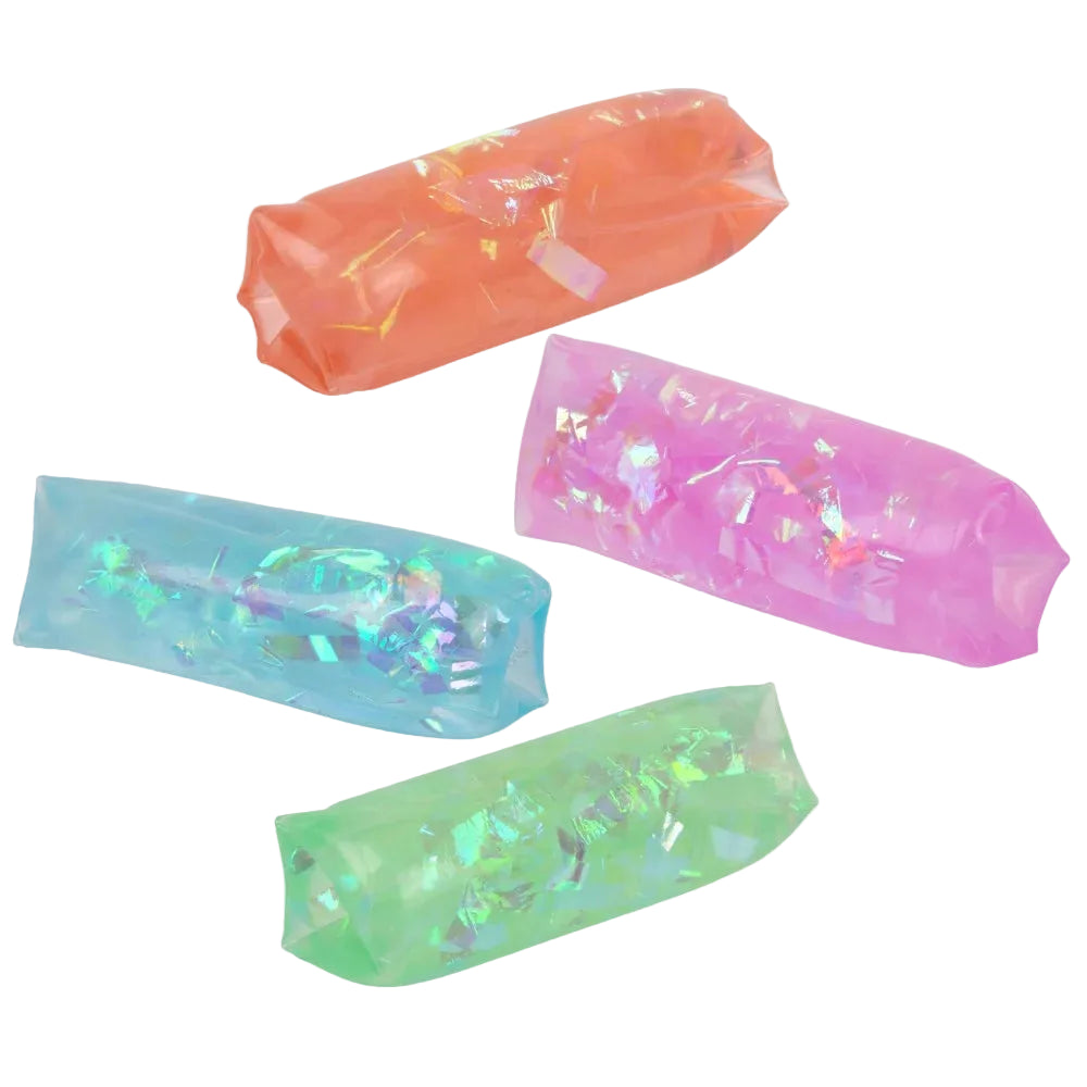 Sparkle Water Wiggler 4.75", 12 pcs, Color Vary
