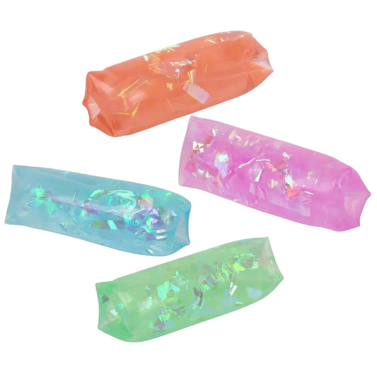 Sparkle Water Wiggler 4.75", 12 pcs, Color Vary