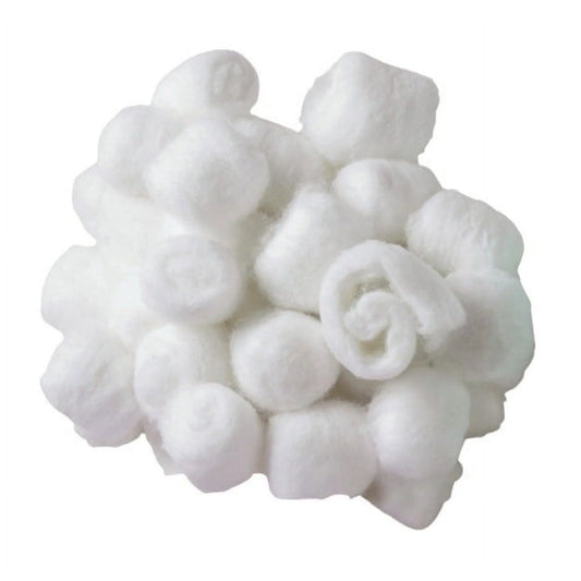 White Craft Fluffs 100 Pcs