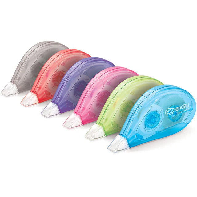 ENDAY Correction Tape pack of 6