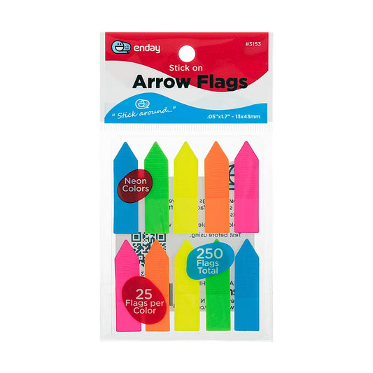 Enday Stick On Arrow Flags