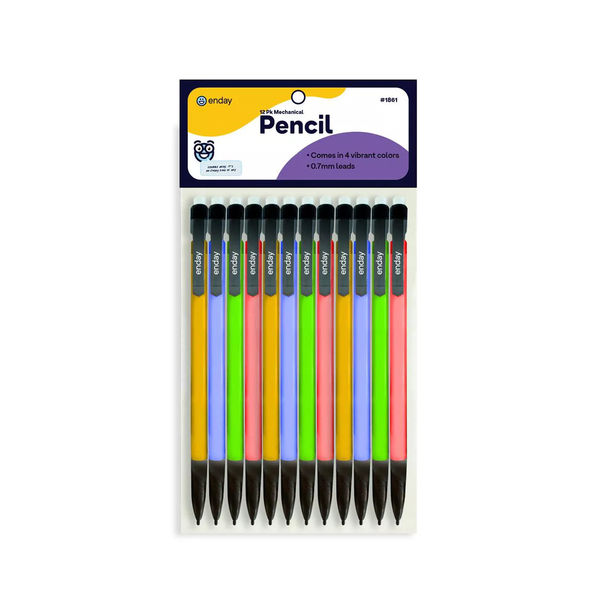Enday: 0.7 mm Electra Mechanical Pencil (12/Pack)