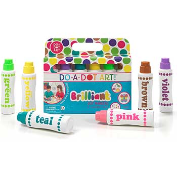 Brilliant 6 Pack Dot Markers