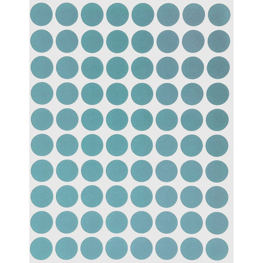 Color Coding Labels 13mm 1/2" Light Blue 32 sheets/pk  2,560 Stickers