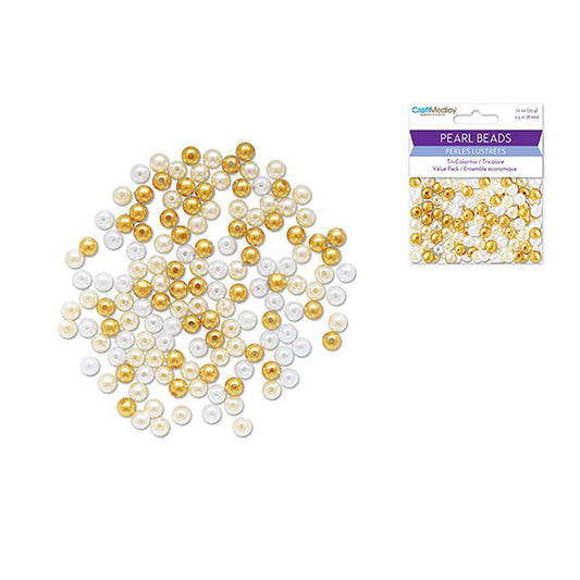 8mm Gloss Tri-Colormix 35gms D) Gold