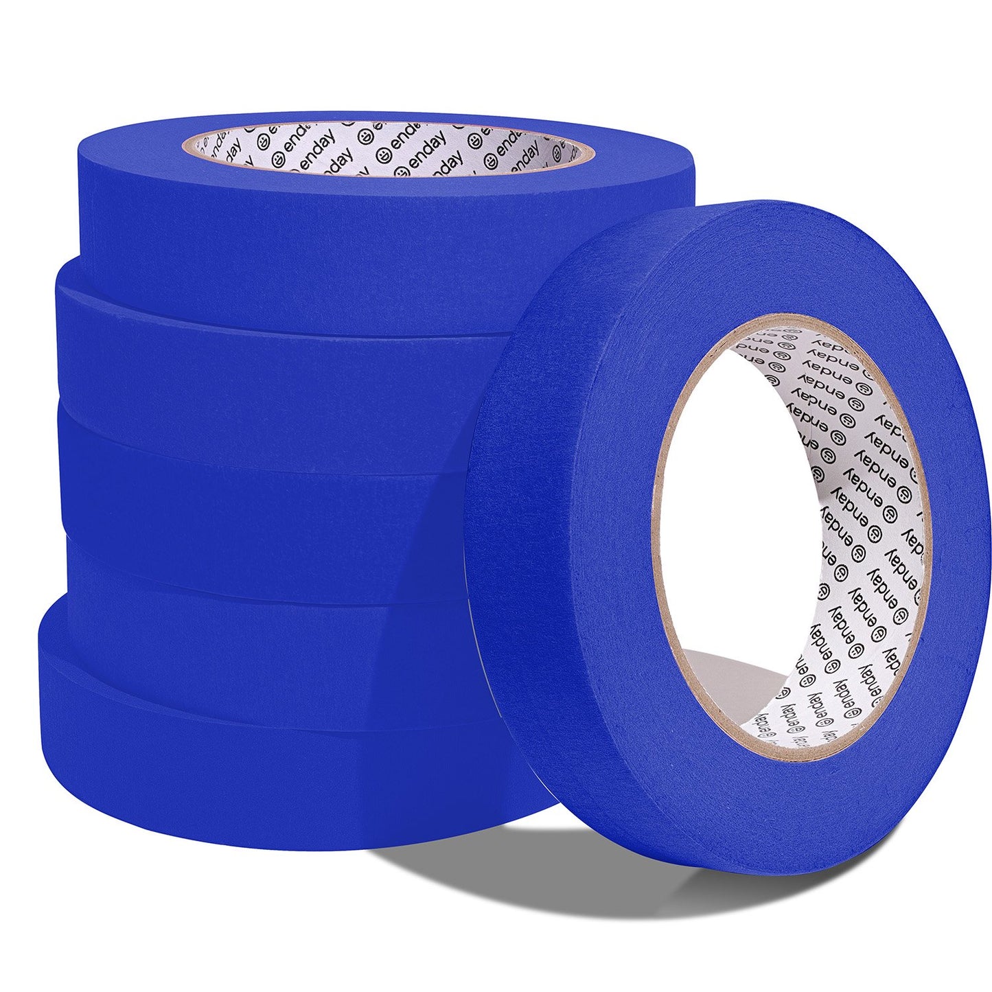 Enday Masking Tape, 1" x 60 Yards, Blue