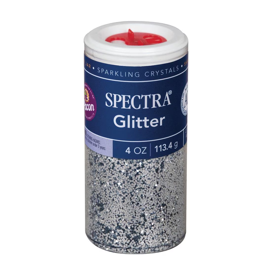 4oz Glitter Silver