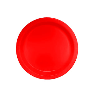 9" Paper Plates, Red, 16ct