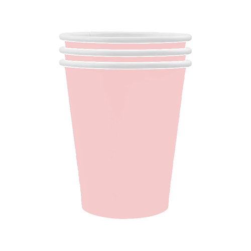 9" Cups, Light Pink, 10ct