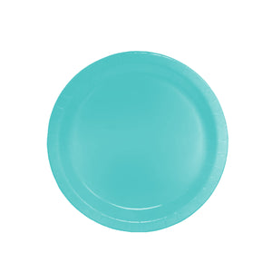 9" Paper Plates, Light Blue, 16ct