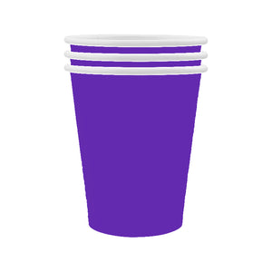 9" Cups, Purple, 10ct