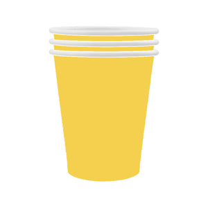 9" Cups, Yellow, 10ct