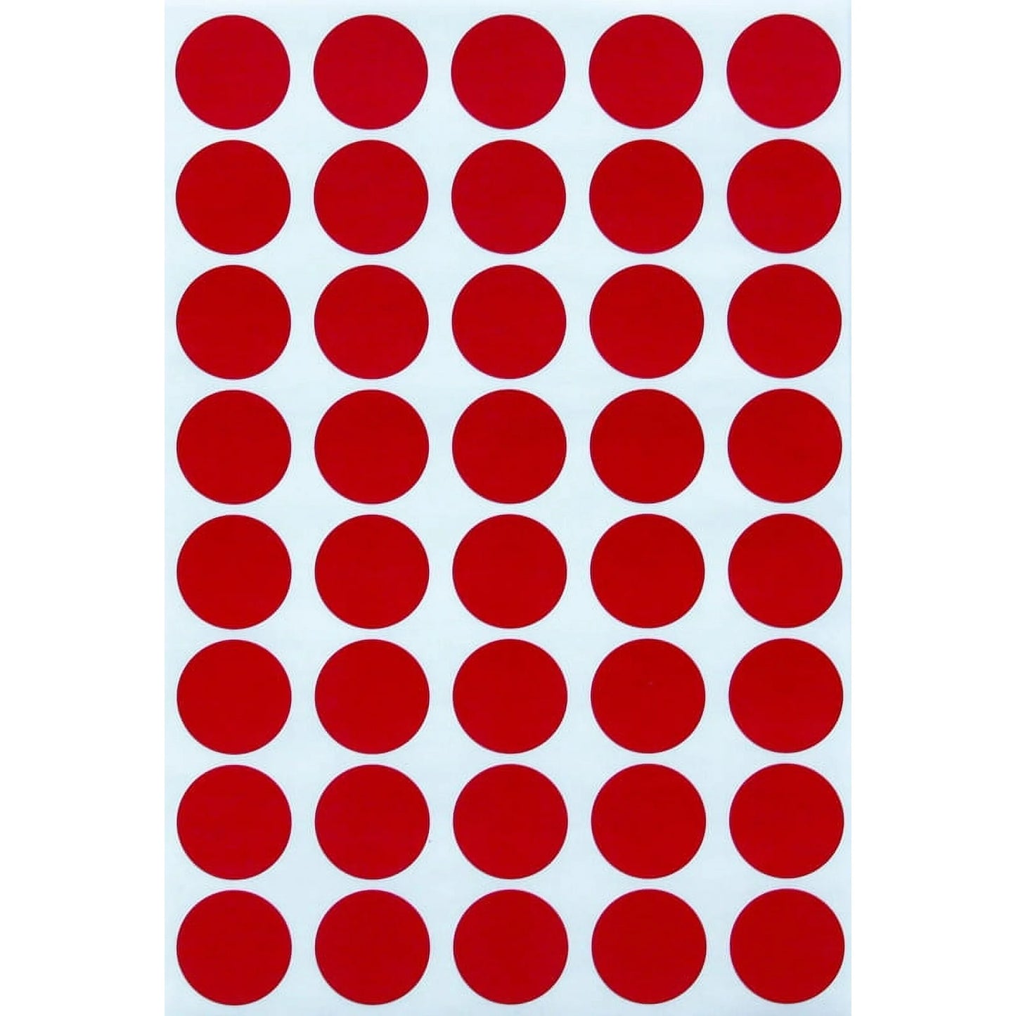 3/4" Coding Stickers Red 32-Sheets