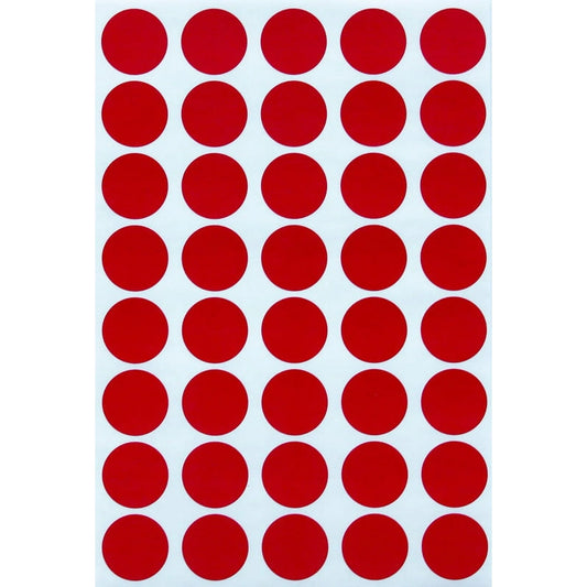 3/4" Coding Stickers Red 32-Sheets