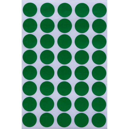 3/4" Coding Stickers Green 32-Sheets
