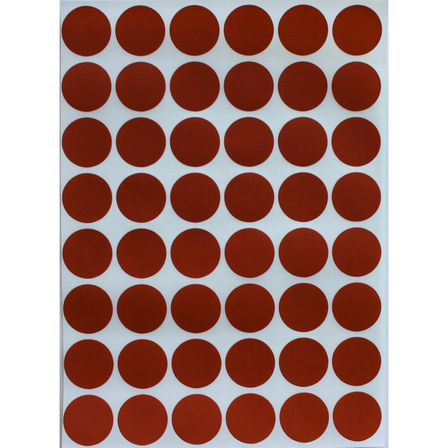 Color Coding Labels 19mm 3/4" Brown 32 sheets/pk 1,536 Stickers