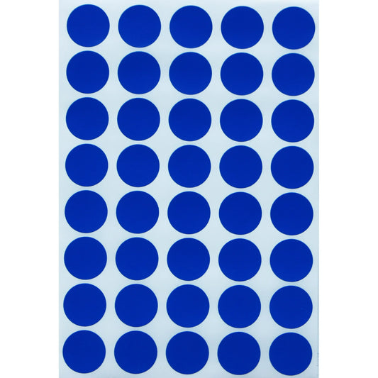 3/4" Coding Stickers Dark Blue 32-Sheets