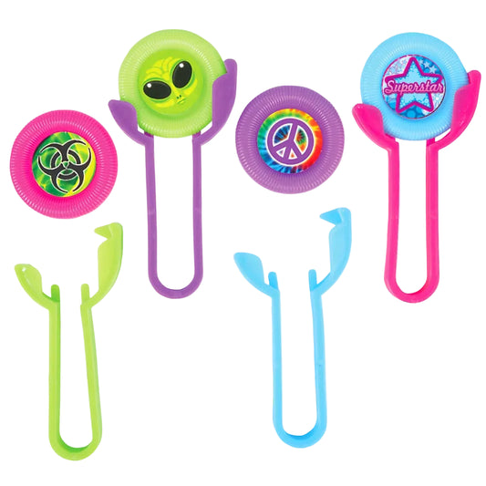 Plastic Disk Shooter, 12 Pcs