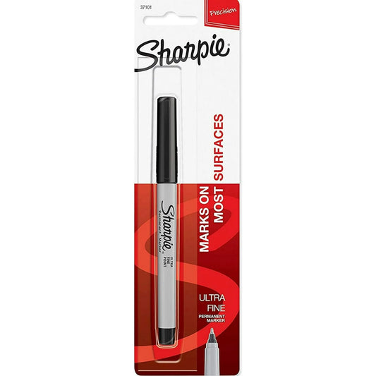 Sharpie Ultra Fine Point Permanent Marker, Black, Each