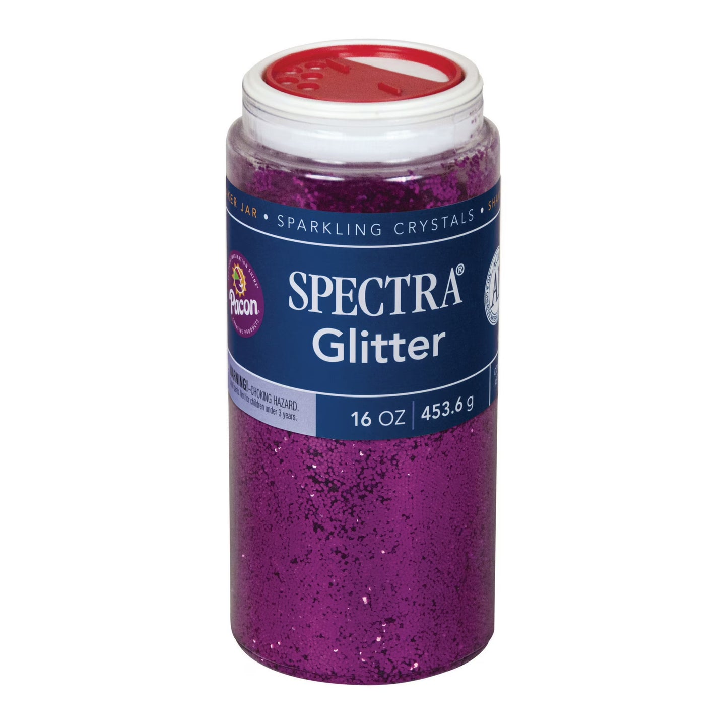 1lb Glitter Shaker Can Magenta