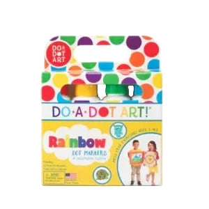 Rainbow 4 Pack Dot Markers