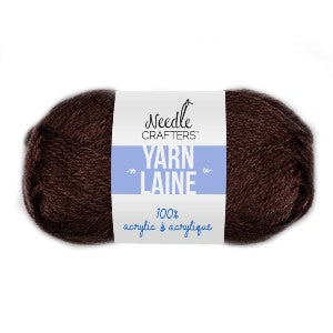 Yarn 87 yds, Dark Brown