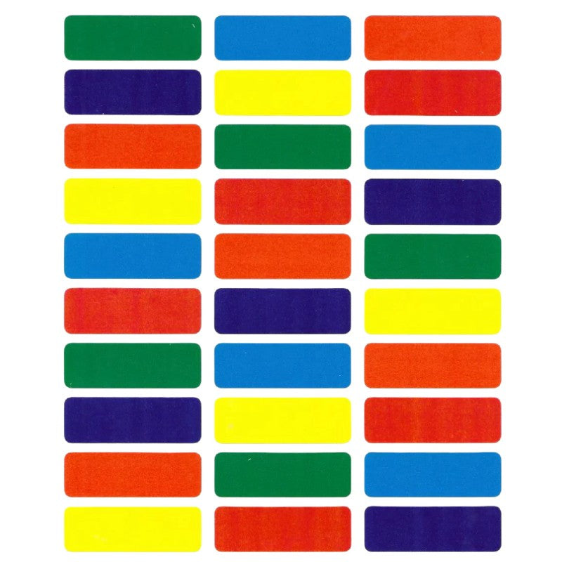 Rectangle Stickers, Pack of 25 Sheets