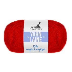 Yarn 87 yds, Really Red