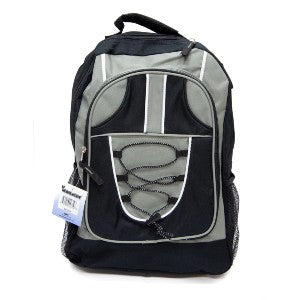 17" Lace Grey/Black Backpack