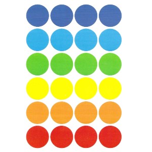 1" Coding Assorted Stickers 25-Sheets