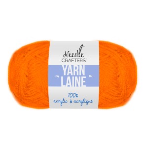 Yarn 87 yds, Pumpkin Orange