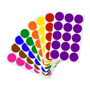 1.25" Coding Assorted Stickers 32-Sheets