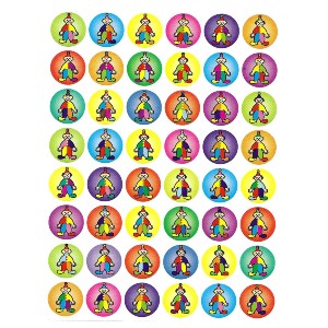 Clown Stickers, Pack of 10 Sheets