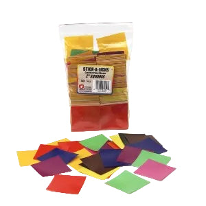 Stick-A-Licks 1" Squares, Pack of 2400