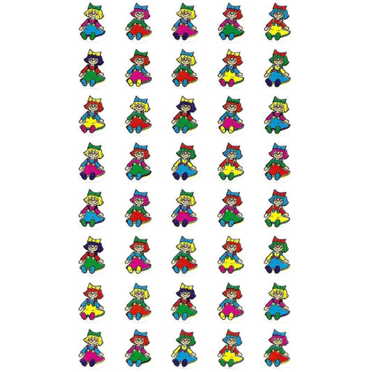 Doll Stickers 25-Sheets