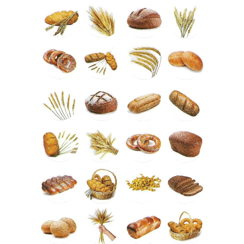Hamotzi Stickers, Pack of 10 Sheets