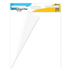 Enday 25"X30" Self-Stick Easel Pads, 50 Sheets